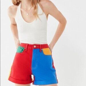 Guess J Balvin Collab Claudia Denim Shorts Size 26